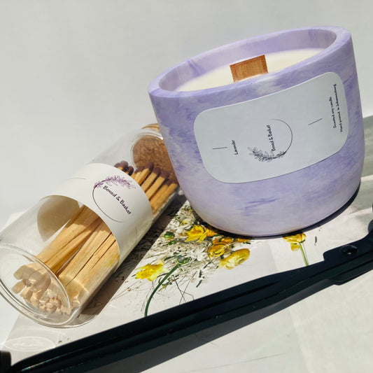 Medi Marble Lavender