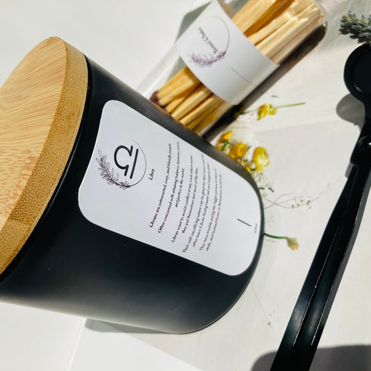Libra Sign Candle