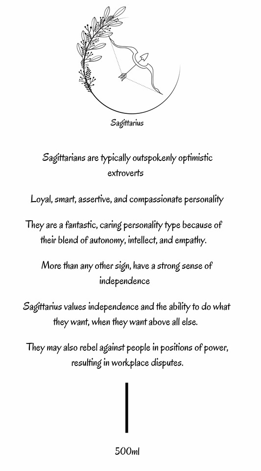 Sagittarius Sign Candle