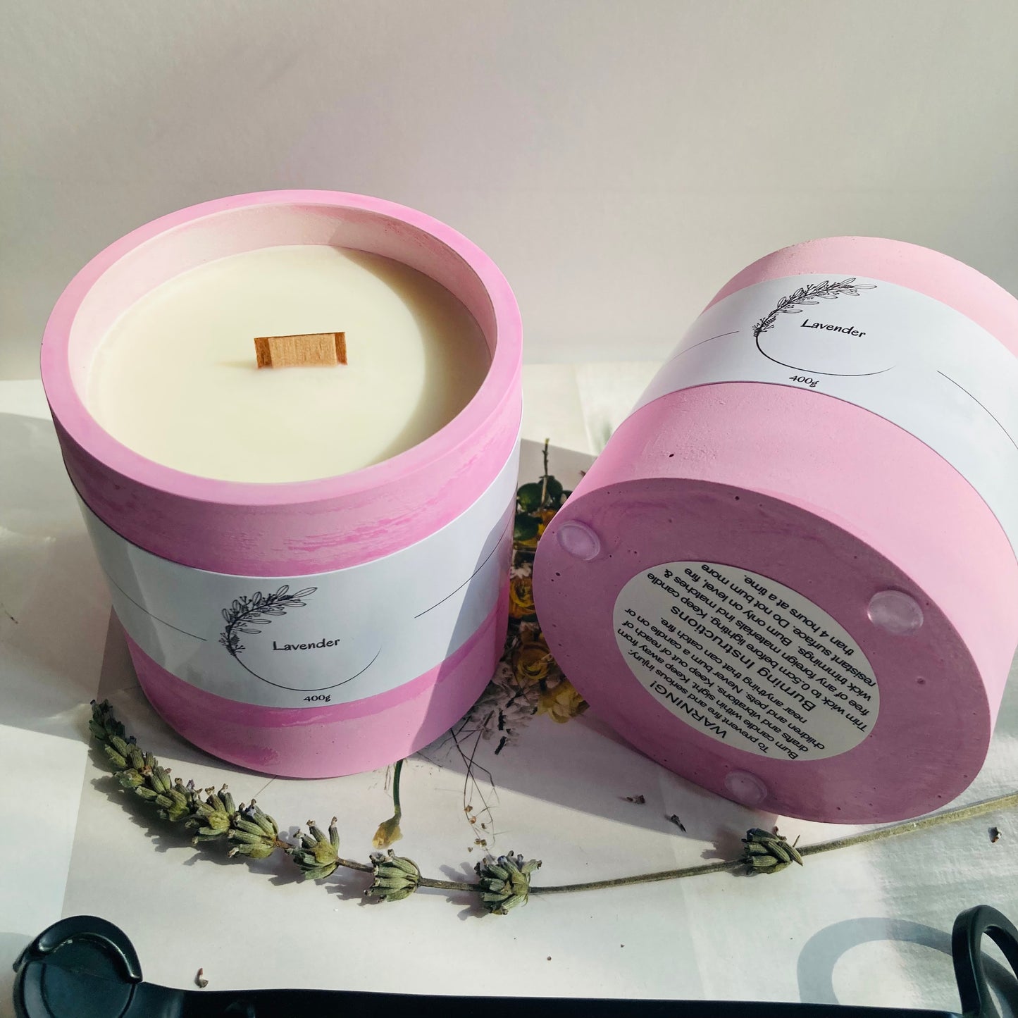 Lavender Candle