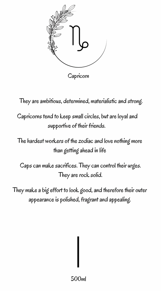 Capricorn Sign Candle
