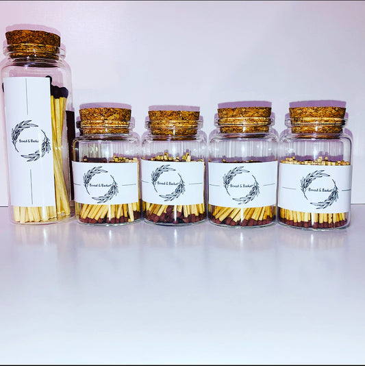 Medium glass matches