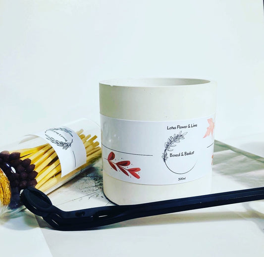 Lotus Flower & Lime Candle