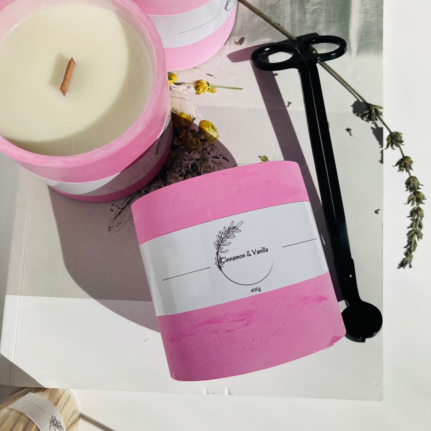 Cinnamon & Vanilla Candle