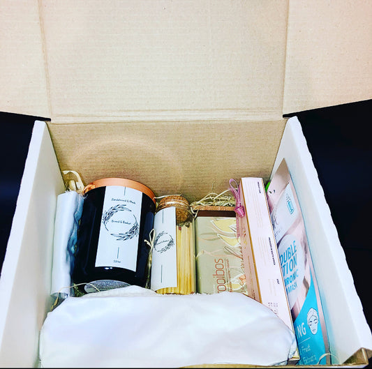 Medium Soy Candle Self-care gift box