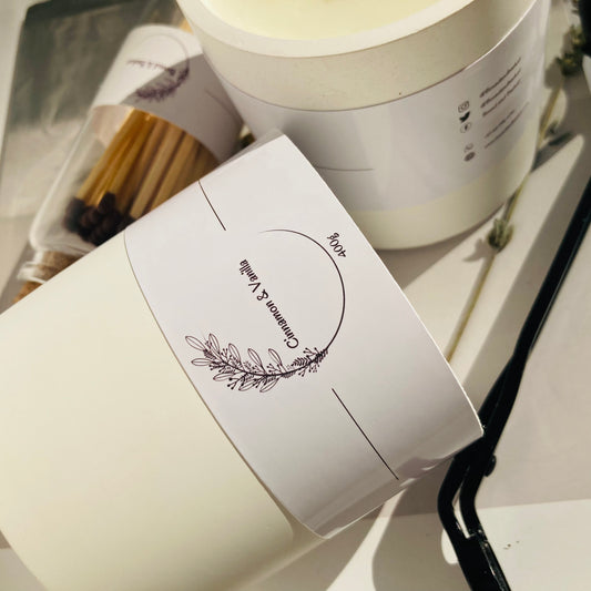 Cinnamon & Vanilla Candle