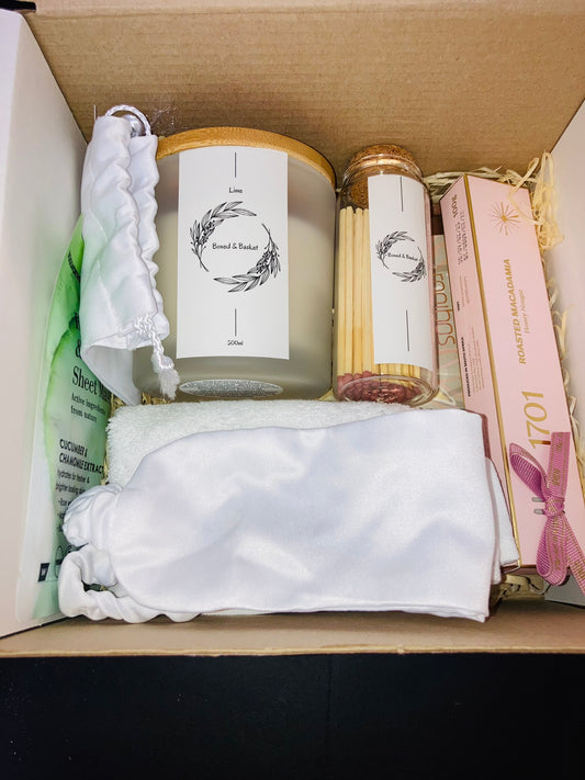Large Candle Self-care box
