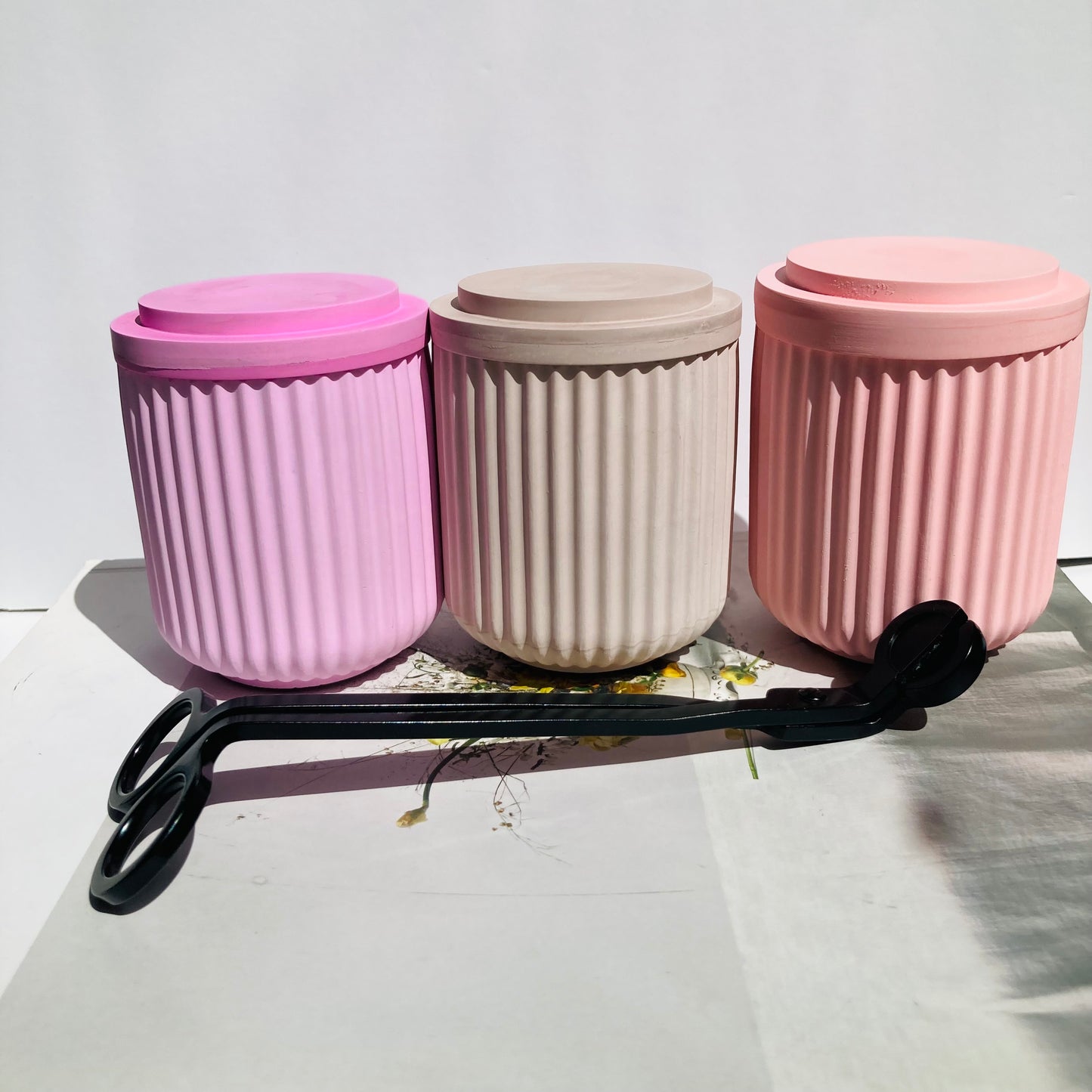 Solid small Scented soy candle
