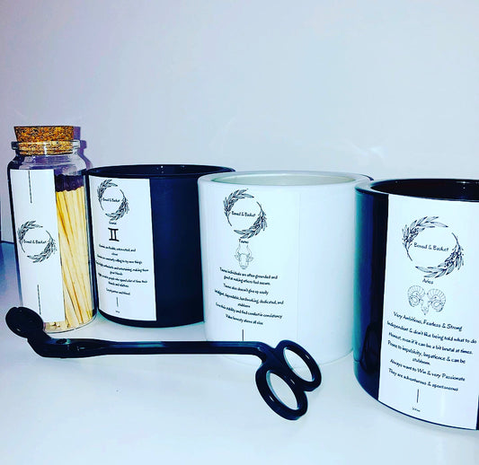 Capricorn Sign Candle